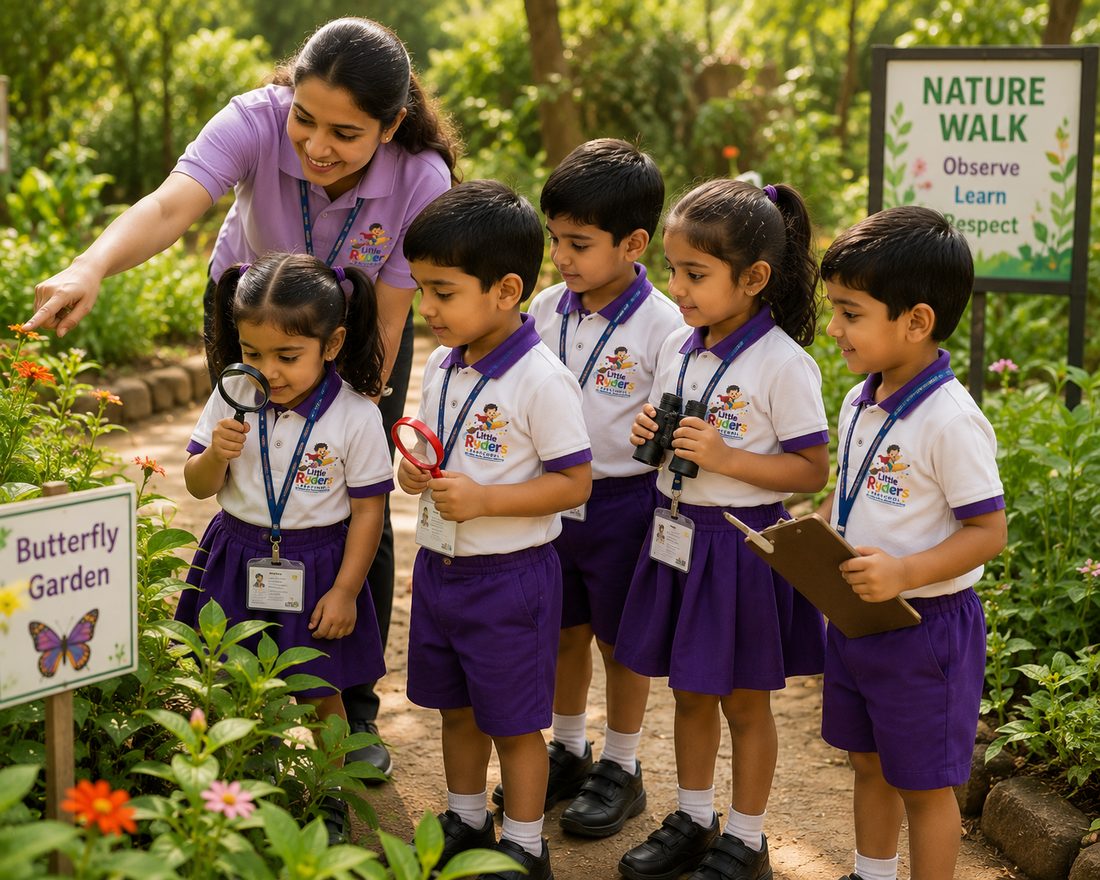 Nature walk at Little Ryders